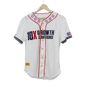 Top quality custom hot sale embroidery logo baseball jersey Promotional activities gift baseball jersey