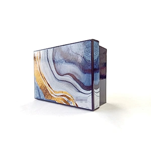 Promotional gift box custom white card Heaven and earth cover gift box tea packaging paper box carton manufacturer