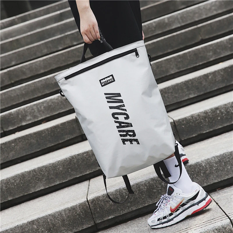 High school and college students backpack fashion cool large capacity multi-purpose backpack duffel bags