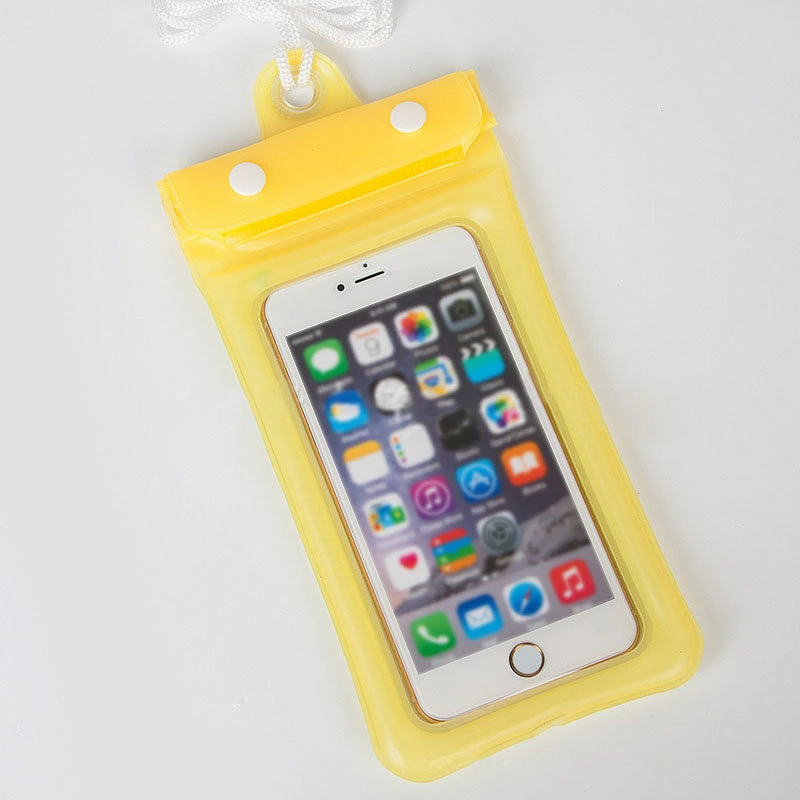 Promotional gift PVC Waterproof phone bag case transparent pouch beach dry universal mobile phone bag