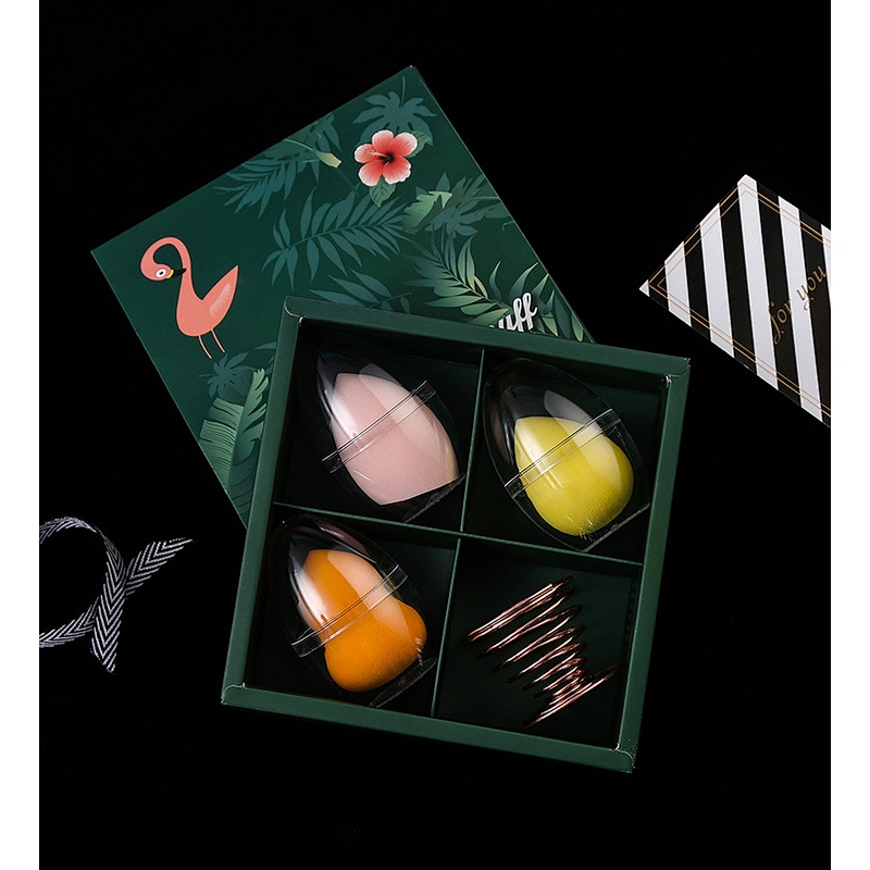 Wholesales custom Promotional gifts colorful super soft microfiber makeup sponge sets