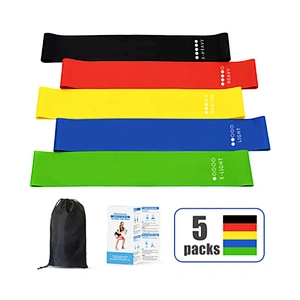Custom logo Fitness Exercise Natural Latex resistance bands promotion advertising Exercise Latex resistance band