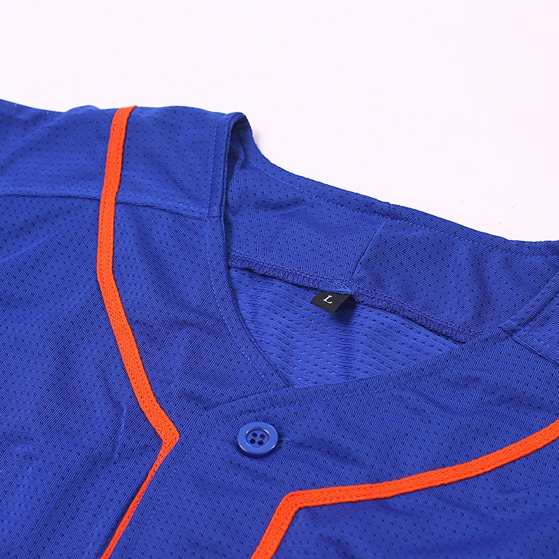Super quality  Baseball poliester shirt custom  mens fashion  blank baseball jersey 100% polyester baseball jersey