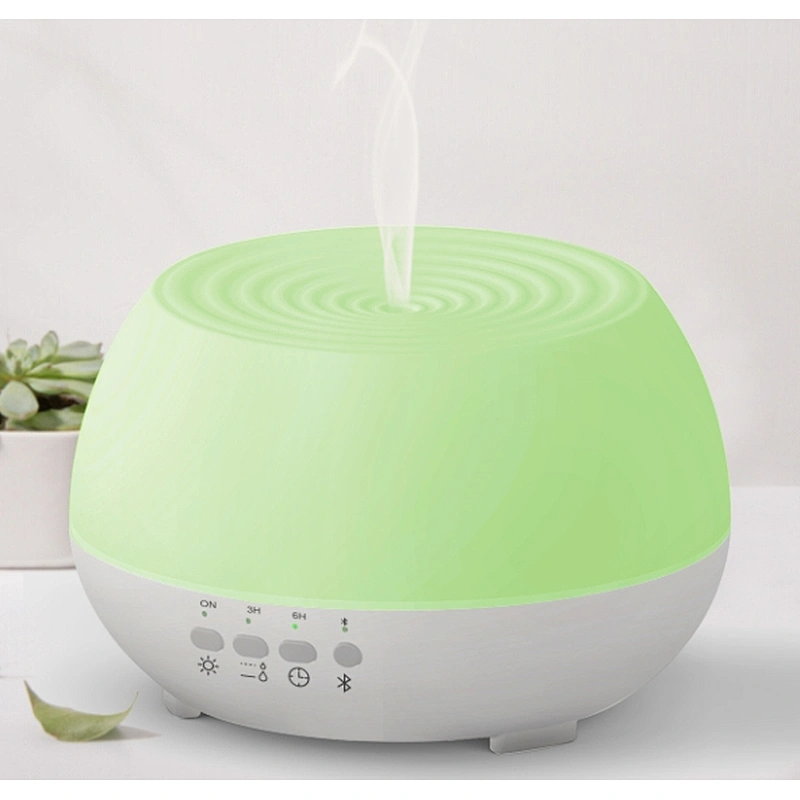 custom  7 Colors LED wireless mobile remote music aroma diffuser  essential oil 300ml  ultrasonic atomizer fragrance  humidifier