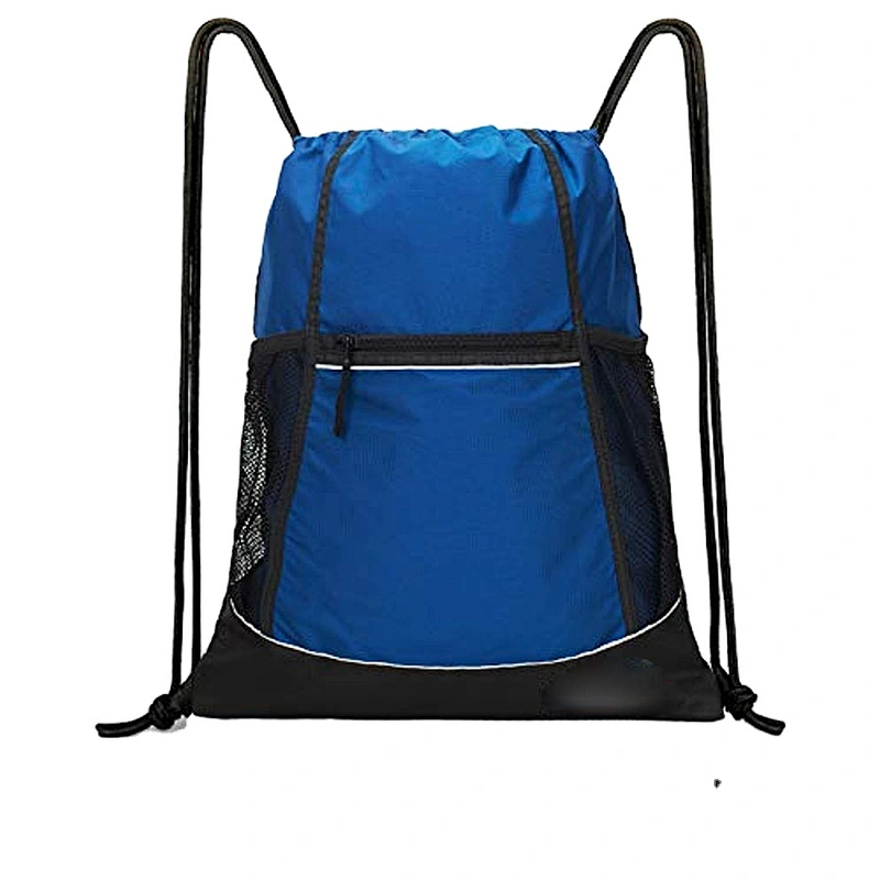Waterproof oxford drawstring bag portable foldable backpack customized multi-pocket high-capacity drawstring bag