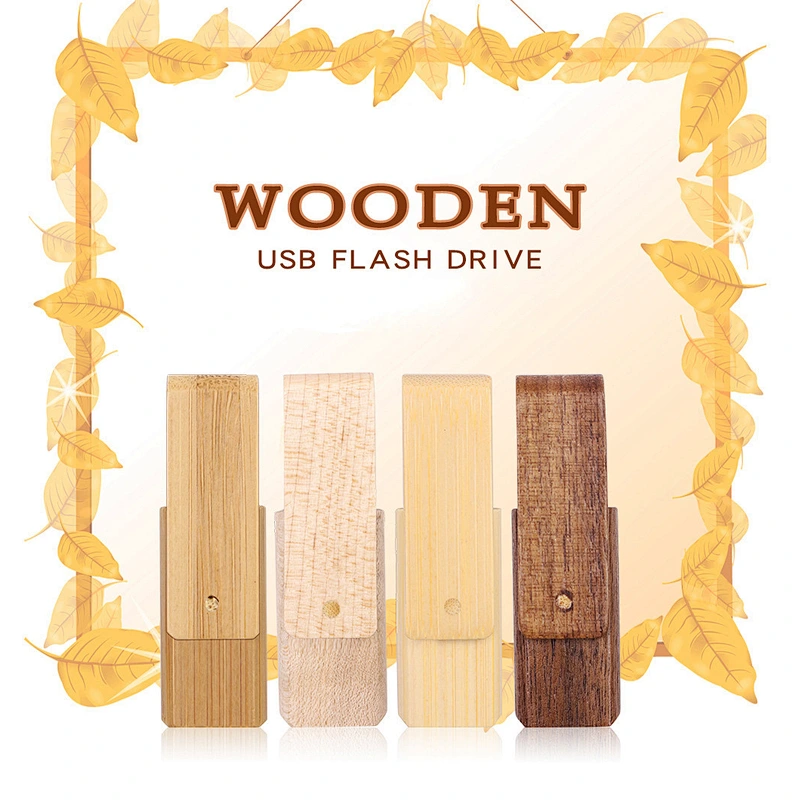 Most Popular Custom logo  Classic Wooden Usb Flash Drive  8Gb 16G 32Gb Usb 2.0 Memory Stick promotion gift Usb Flash  Drive