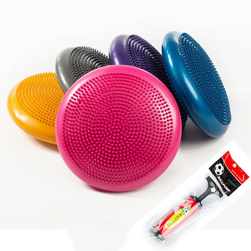 Hot Sale CUSTOM PROMOTION GIFT Home Massage Cushion Peanut Capsule Exercise Fitness Aerobic Yoga Ball