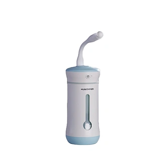 Promotional Gift USB Office Essential Oil Diffuser With Mini Fan LED Lamp Air Humidifier