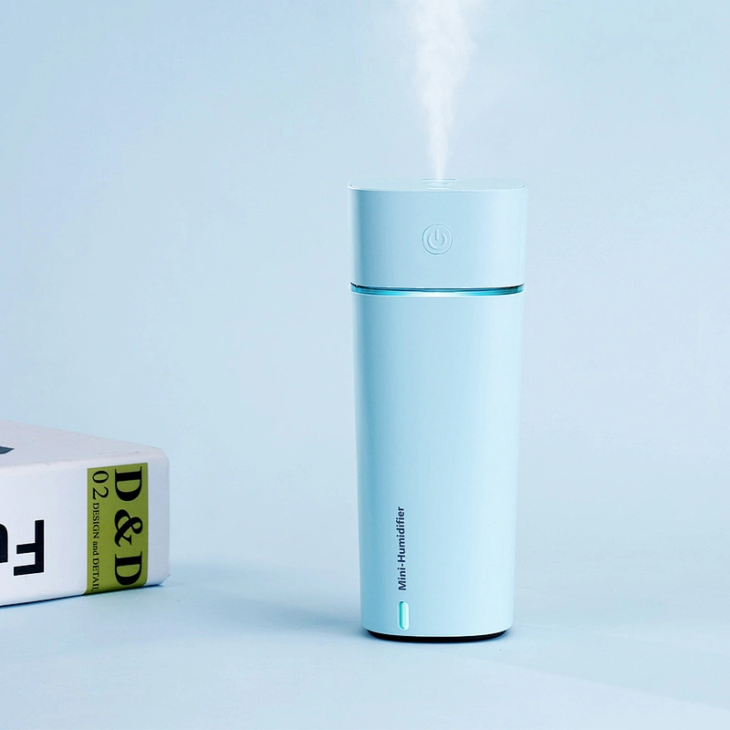 2020 NEW  Air  Misting humidifier  LED lamp usb fan home 240ml Portable mini air humidifier