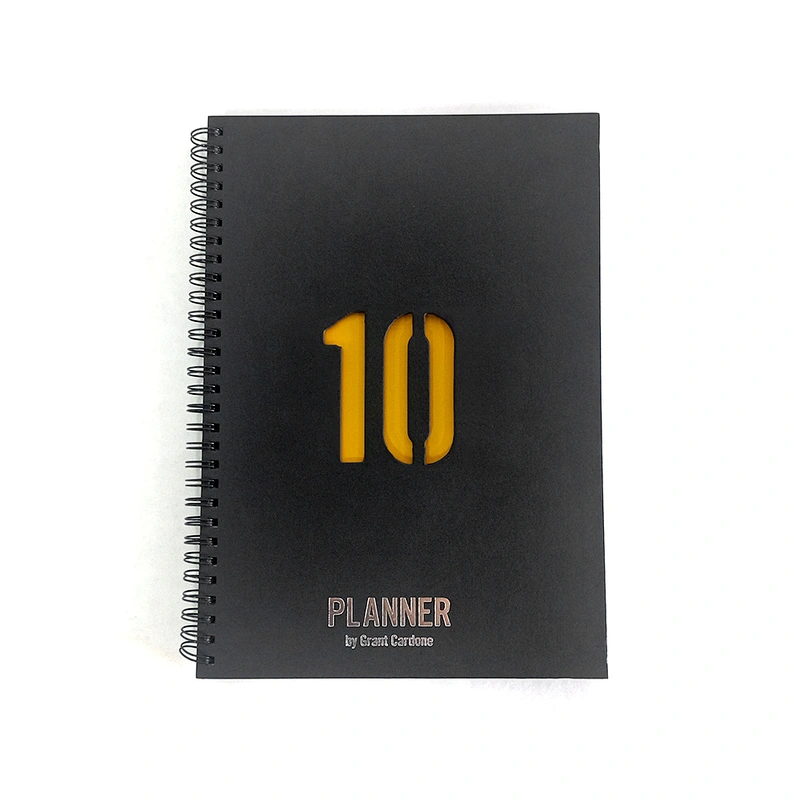 Custom OEM brand  Hot sale Paper Cardboard Hard Cover Top-Spiral  notepad Notebook promotion gift notebook