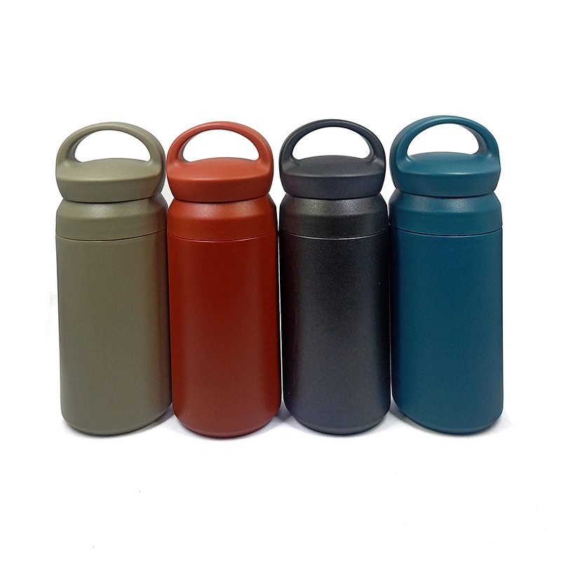 Custom logo  Eco friendly vacuum sport double wall stainless steel thermo cups insulated water bottles