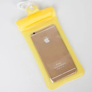 Promotional gift PVC Waterproof phone bag case transparent pouch beach dry universal mobile phone bag