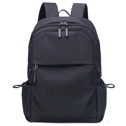 Waterproof black backpacks for men multi-function outdoor travel bags for leisure college students backpack with internal layer