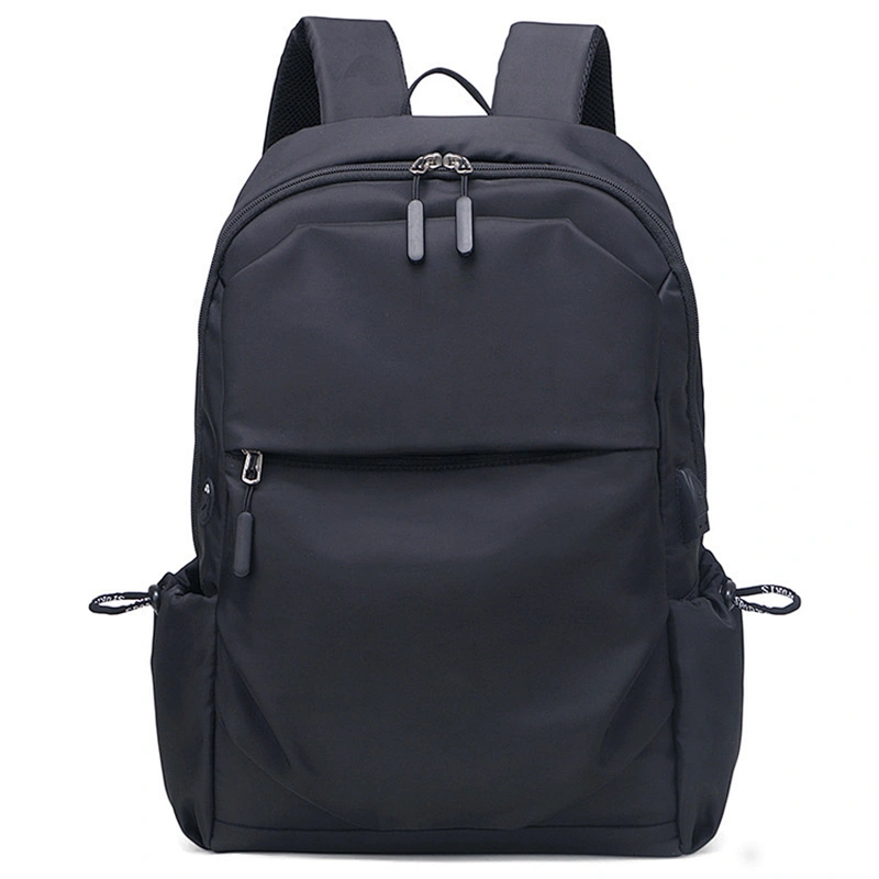 Waterproof black backpacks for men multi-function outdoor travel bags for leisure college students backpack with internal layer
