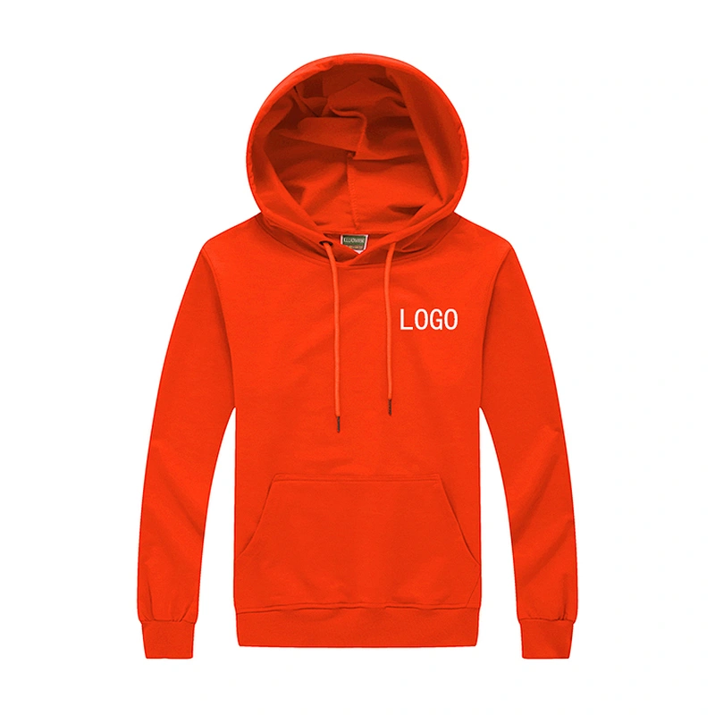 Promotional cheap high quality pullover oversize black white plain blank cotton polyester unisex men women hoodie