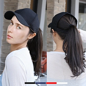 Custom LOGO high quality female adjustable  outdoor sports Ponytail Baseball Hat