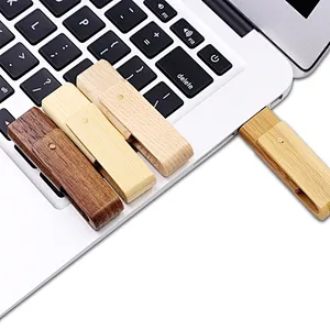 Most Popular Custom logo  Classic Wooden Usb Flash Drive  8Gb 16G 32Gb Usb 2.0 Memory Stick promotion gift Usb Flash  Drive
