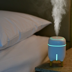 Portable Air Humidifier Diffuser 240ML mini cute rechargeableair humidifier and purifier