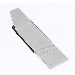High Quality Custom logo RFID blocking PU leather backing adhesive phone stand &phone Credit Card Holders