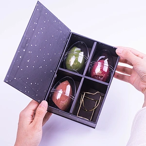 Promotional Gifts foundation sponge makeup blender sponge set whit Beauty salons, cosmetic shops