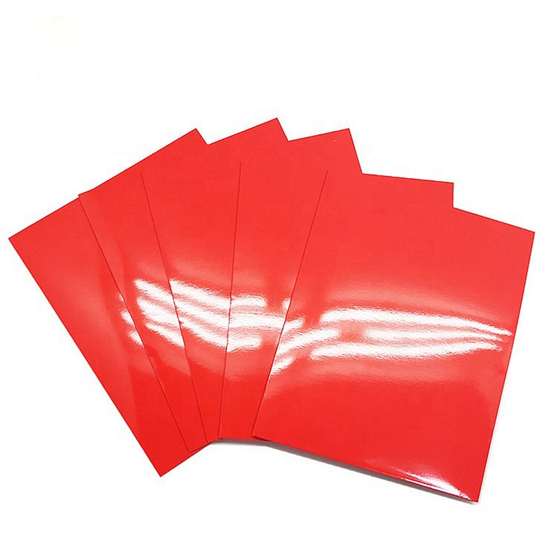 High quality custom logo Double-sided paper report folder A4 advertising promotion folder