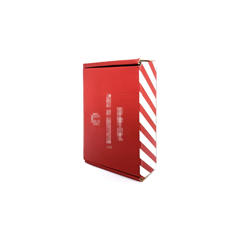 Custom high quality Printing logo Rectangle Folding Foldable Corrugated Carton promotion Gift Packaging Box