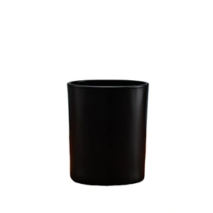New Design  215ml  Scented Candles Glass Jar Empty Storage Container Wholesale DIY Glass Jar Scented Candles Flame ColoredJar