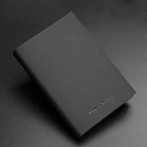 High  quality custom logo business promotion PU leather Softcover  Notebook school supplies notebooks