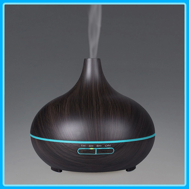 Electric household indoor humidifier ultrasonic air humidifier LED light changing essential oil diffuser worry-free sleep