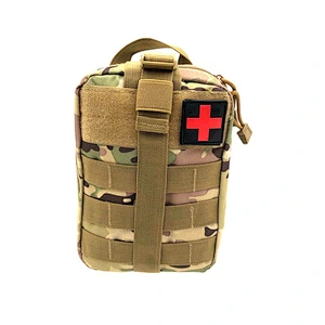 Promotional gift outdoor emergency  mountaineering rescue army police  wild survival kits camping tool bag