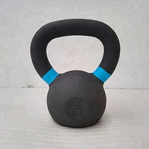Custom gym promotion gift High quality powder coated kettlebell durable gym kettlebell