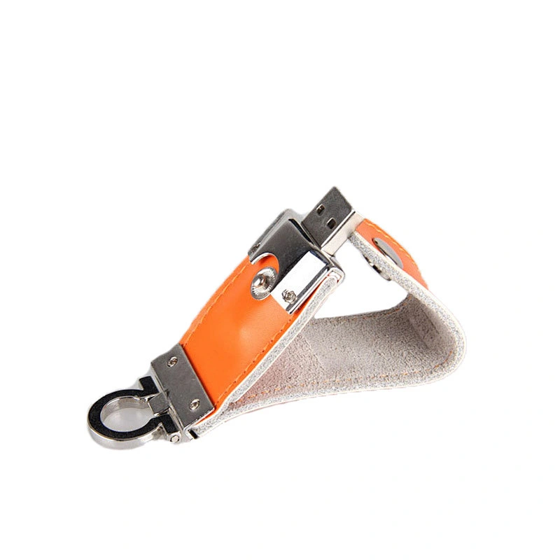 Hot Sale Creative PROMOTION  Gift Keychain Leather Usb 2.0 Flash Drive 4G 8G 16G 32G 64 GCUSTOM LOGO USB Stick  Drive