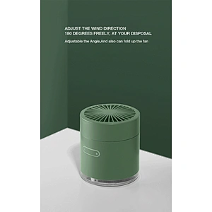 Wireless DC  Portable usb mini foldable misting fan  rechargeable mobile mini usb fans