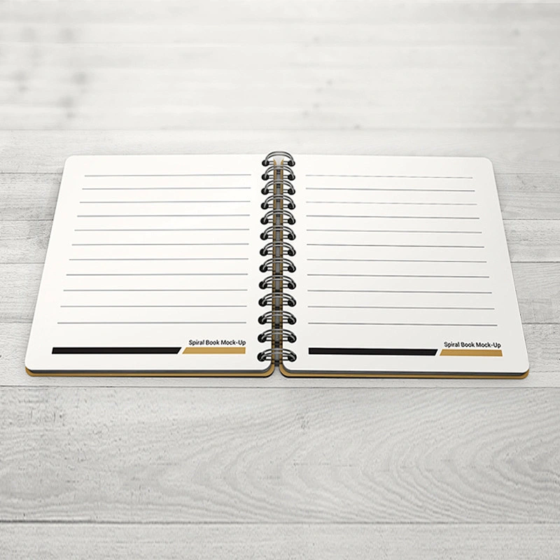 High quality Custom logo A7 B6 A5 B5 A4 notebook promotion advertising gift hardcover coil notebook