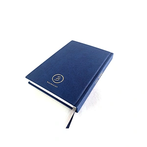 Luxury Business  A5 Printed Hot-stamping Logo Customized PU Leather Diary 2020 Planner Journal Hardcover Notebook