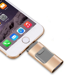 Custom LOGO high quality 3-in-1 cellphone USB fast flash drive 8GB/16GB/32GB/64GB/128GB/256GB novelty usb flash drive 3.0