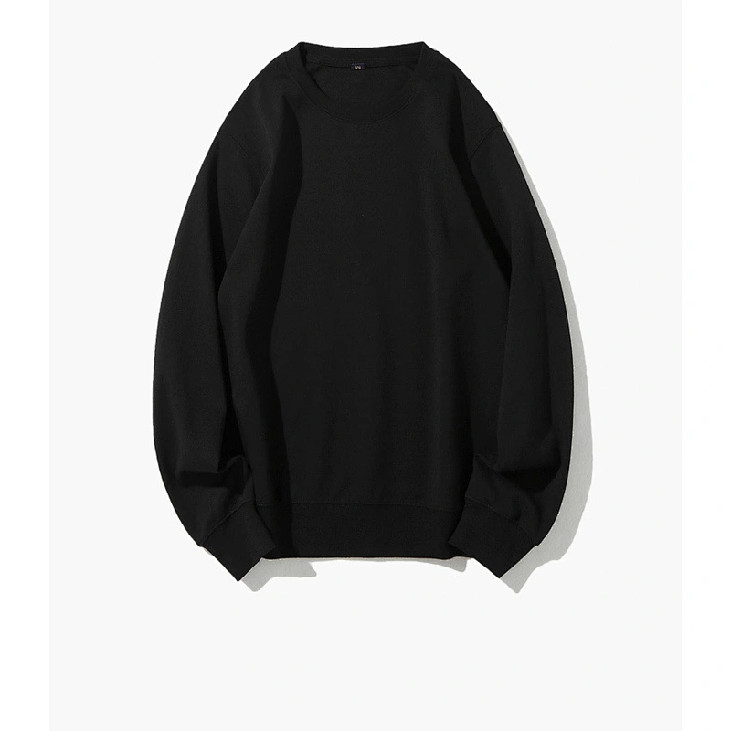 Advertising promotion High Quality O-Neck Men Oversize Custom logo Multi Color Sweatshirt