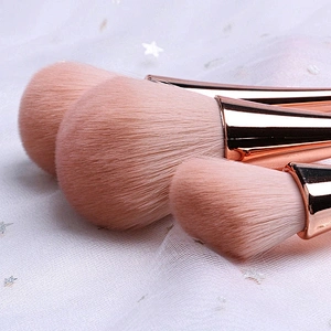 Wholesale Custom Logo Professional Makeup Brush set 10 Piece With Makeup Beauty Brushes Packaging Bag