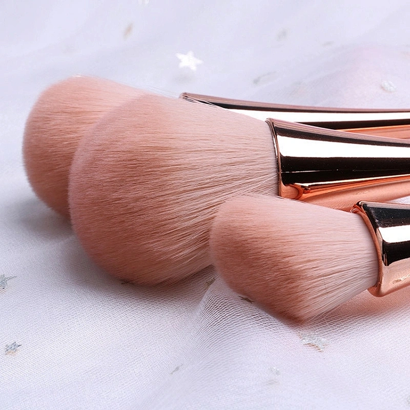 Wholesale Custom Logo Professional Makeup Brush set 10 Piece With Makeup Beauty Brushes Packaging Bag