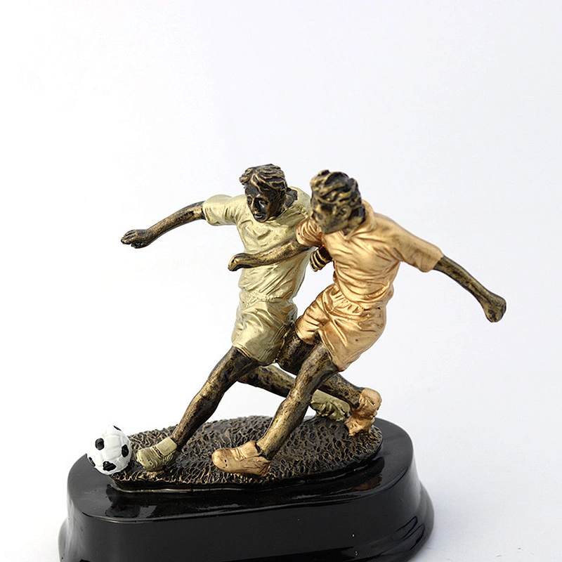 CUSTOM  LOGO New style Football Soccer Players Action Figure Toy Model decorate trophy