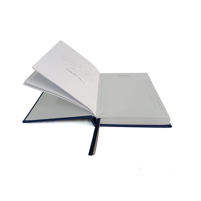 Luxury Business  A5 Printed Hot-stamping Logo Customized PU Leather Diary 2020 Planner Journal Hardcover Notebook