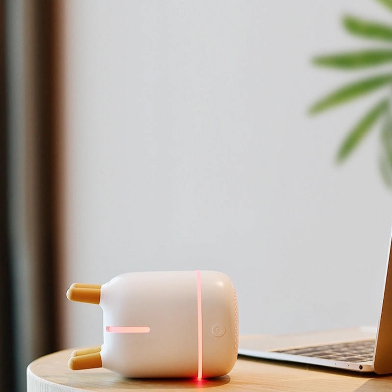 Portable Air Humidifier Diffuser 240ML mini cute rechargeableair humidifier and purifier