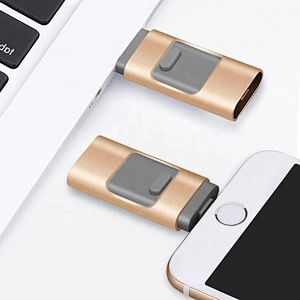 Custom LOGO high quality 3-in-1 cellphone USB fast flash drive 8GB/16GB/32GB/64GB/128GB/256GB novelty usb flash drive 3.0