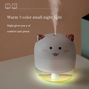 Hot selling portable Nano fogging  mini air humidifier cute USB battery LED  cool mist air humidifier