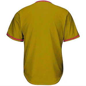 Custom logo quick-dry sport shirt promotional items activities team uniform 100% polyester baseball jersey