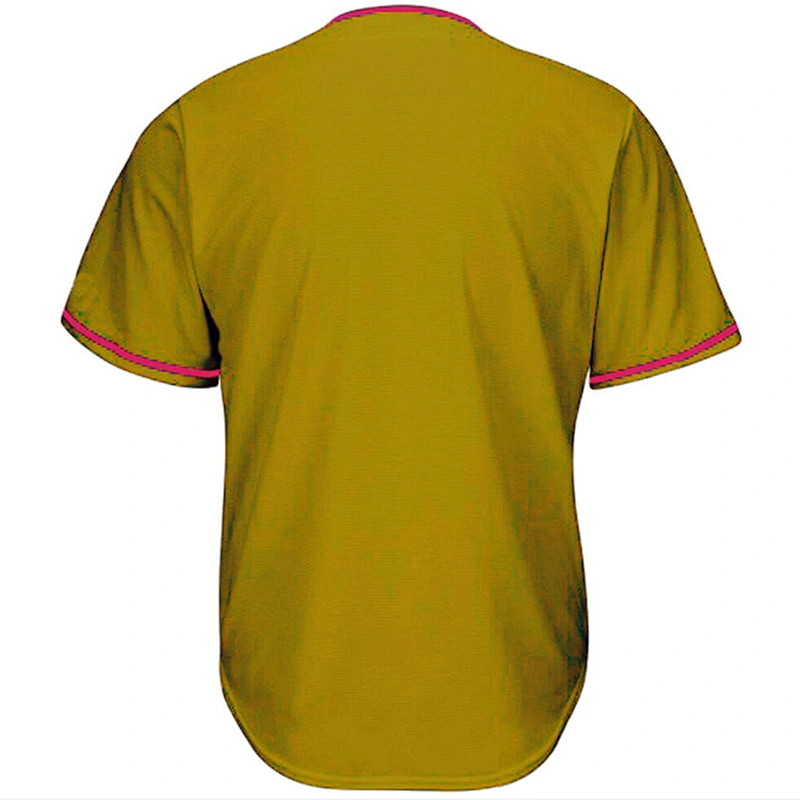 Custom logo quick-dry sport shirt promotional items activities team uniform 100% polyester baseball jersey
