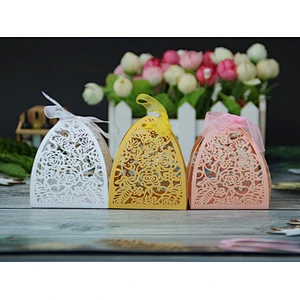 High quality custom gift boxes personalized wedding candy box  baby packaging chocolate candy paper gift box