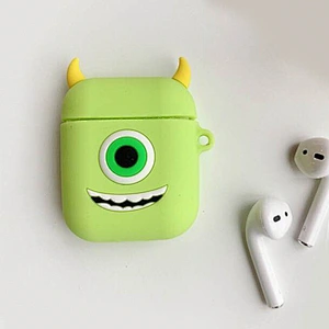 Hot Sale New Cute Funny Silicone Airpod Case with 3D Cartoon image gift for girl