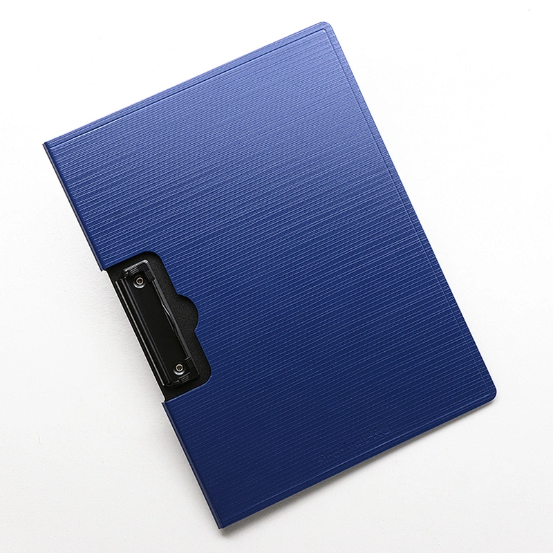 Hot Selling High Quality Custom logo Horizontal Flip PP Plastic Folder promotion Office business gift  Folder