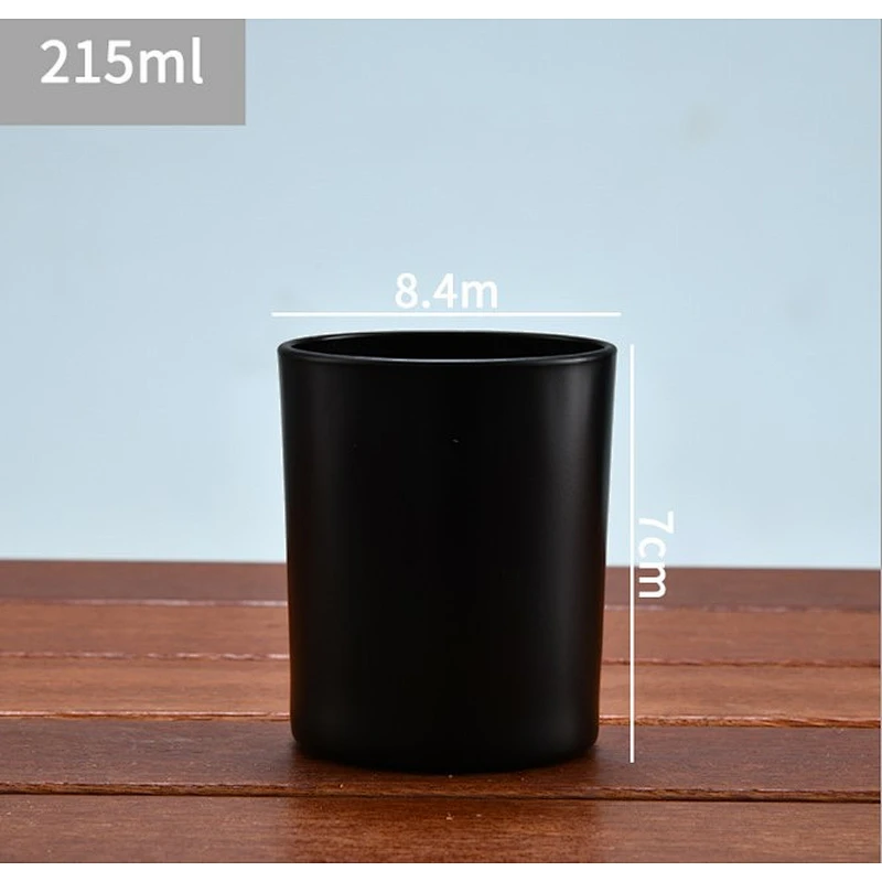 wholesale high quality luxury glass candle jar home decoration empty colorful candle container glass jar